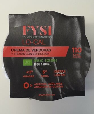 Foto de FYSI LO-CAL Crema de verduras y fruta con espirulina