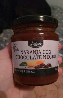 Foto de Naranja con chocolate negro