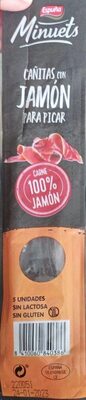 Foto de Minuets Cañitas con jamón para picar