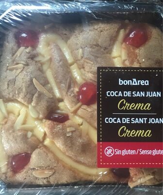 Foto de Coca de san juan crema