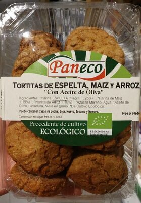 Foto de TORTITAS DE ESPELTA,MAIZ Y ARROZ