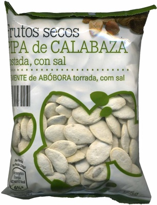 Foto de Pipa de calabaza tostada, con sal