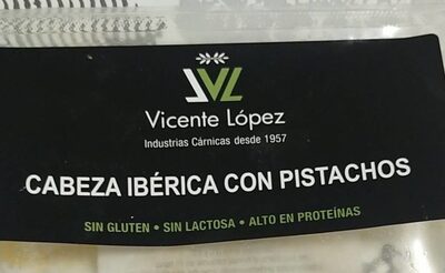 Foto de Cabeza ibérica con pistachos