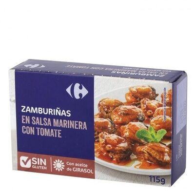 Foto de Zamburiñas en salsa marinera con tomate