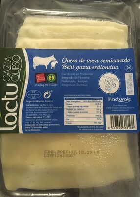Foto de Queso de vaca semicurado