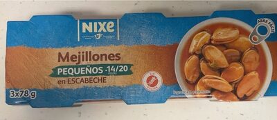 Foto de Mejillones pequeños en escabeche