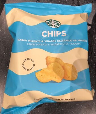 Foto de Chips sabor pimienta y vinagre balsamico de modena