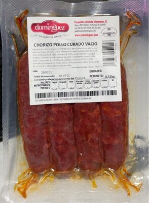 Foto de Chorizo Pollo Curado Vacio