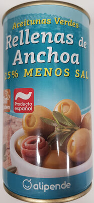 Foto de Aceitunas verdes rellenas de anchoa