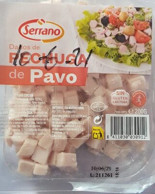 Foto de Dados de pechuga de pavo