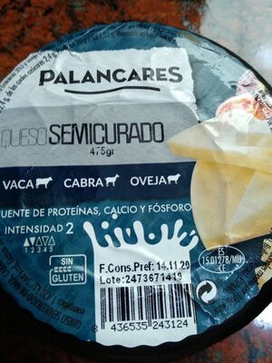 Foto de Queso semicurado mezcla:vaca, cabra y oveja