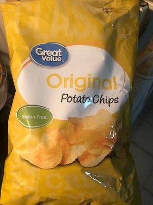 Foto de Great value, potato chips, original