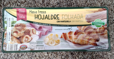 Foto de Masa fresca de hojaldre con mantequilla