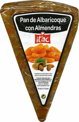 Foto de Pan de albaricoque con almendras