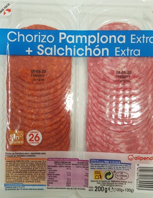 Foto de Chorizo Pamplona Extra + Salchichon Extra