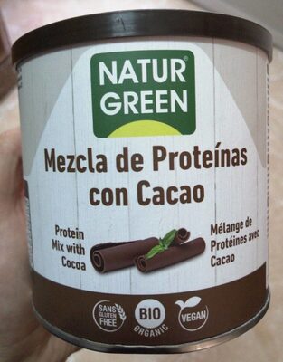 Foto de Mezcla de proteínas con cacao
