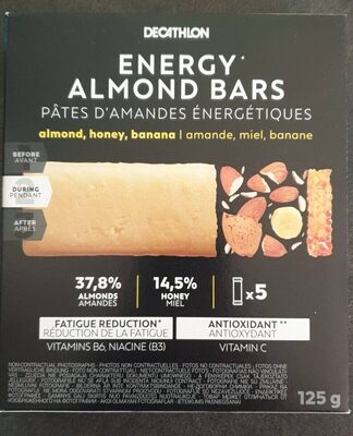 Foto de Energy almond bar banana x5