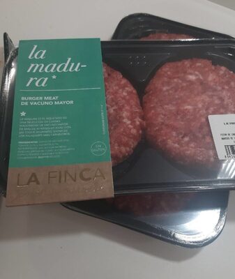 Foto de La madura hamburguesas de vacuno mayor sin gluten