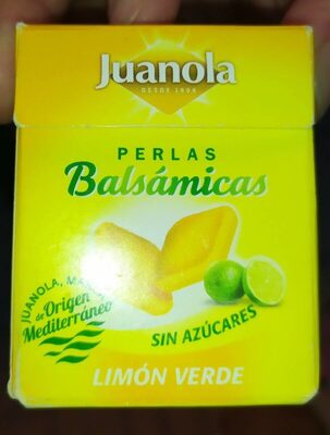 Foto de Perlas balsámicas limón verde
