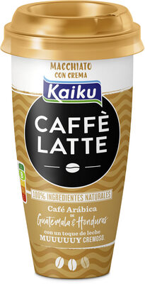 Foto de Caffé latte macchiato café arábica con leche