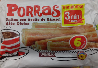 Foto de Porras fritas con aceite de girasol alto oleico
