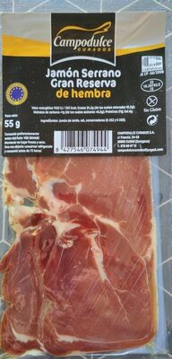 Foto de Jamón serrano gran reserva de hembra