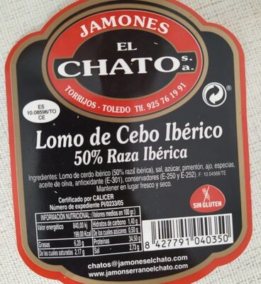Foto de Lomo de cebo ibérico 50% Raza Ibérica