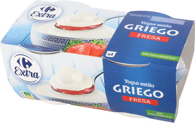 Foto de Yogur Griego Bicapa Fresa