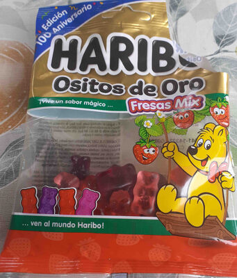Foto de Haribo, ositos de oro FRESAS MIX