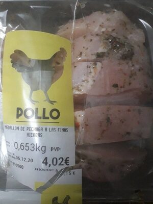 Foto de Medallón de pollo a las finas hierbas