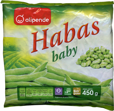 Foto de Habas baby alipende