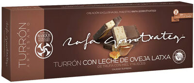 Foto de Turrón artesano con leche de oveja latxa