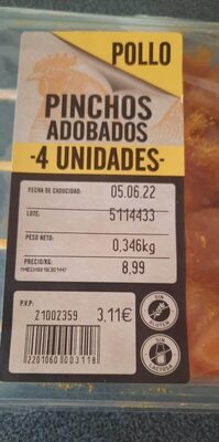 Foto de Pinchos adobados lidl