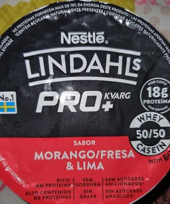 Foto de Kvarg sabor morango proteico