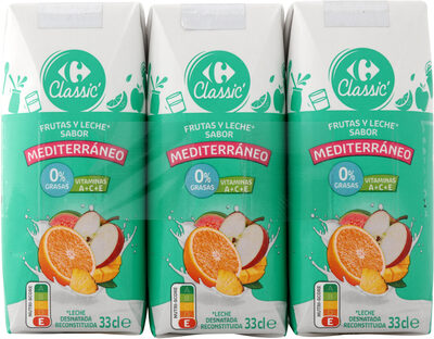 Foto de Bebida de leche y frutas mediterráneo