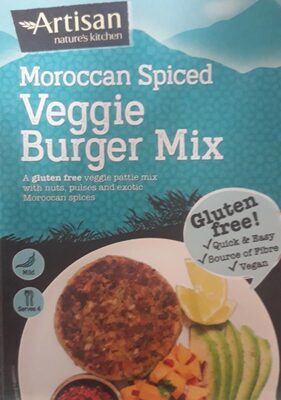 Foto de Moroccan Spiced Veggie Burger Mix