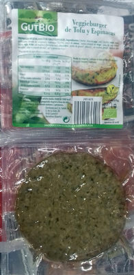 Foto de Veggieburger de tofu y espinacas