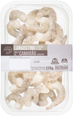 Foto de Langostino crudo y pelado