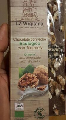 Foto de Chocolate con leche con nueces