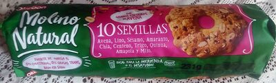 Foto de MOLINO NATURAL GALLETITA 10 SEMILLA
