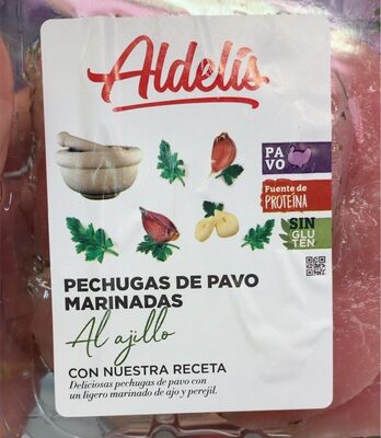 Foto de pechugas de pavo marinadas