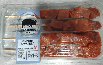 Foto de 4 PINCHOS MAGRO DE CERDO