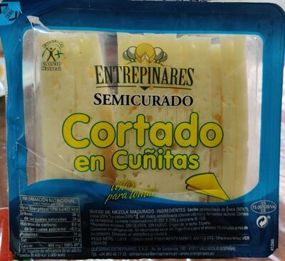 Foto de Queso Semicurado Cortado en cuñitas