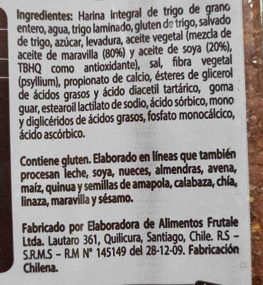 Foto de pan integral castano