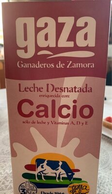 Foto de Leche desnatada enriquecida con calcio