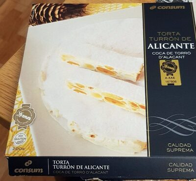 Foto de Torta turrón de Alicante
