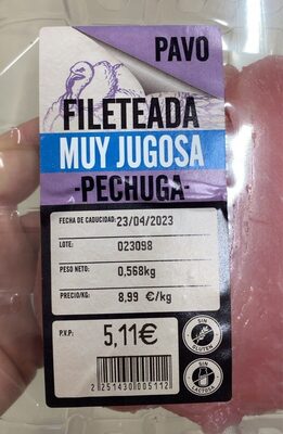 Foto de Pechuga pavo