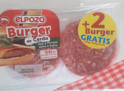 Foto de Burguer de cerdo con ajo y perejil