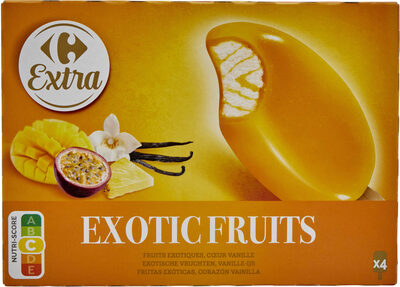 Foto de Exotic fruits fruits exotiques, coeur vanille