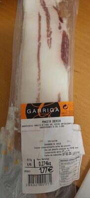 Foto de Panceta ibérica